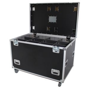 TruckPaX Heavy-Duty Truck Pack Utility Flight Case W-Divider and Tray Kit | 1/2 Inch Plywood | 48"X30"X36" - Image 2