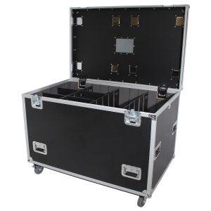 TruckPaX Heavy-Duty Truck Pack Utility Flight Case W-Divider and Tray Kit | 1/2 Inch Plywood | 48"X30"X36" - Image 4