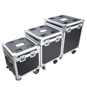 3 Case Package - Utility Storage ATA Style Road Cases 1 Large Size & 1 Medium Size 1 Small Size with wheels - Image 5