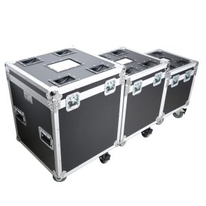 3 Case Package - Utility Storage ATA Style Road Cases 1 Large Size & 1 Medium Size 1 Small Size with wheels - Image 6