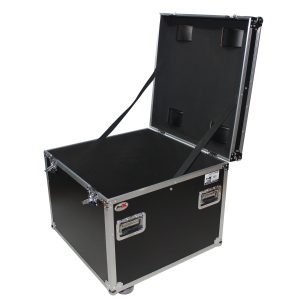 Heavy Duty Utility Trunk Case W-Caster Cups 4 4" Casters 29.5" x 29.5" x 29" - 8.75 Cu.Ft. - Image 7