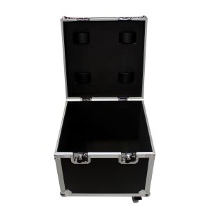 Heavy Duty Utility Cable Transport Flight Road Case with 4inch Casters Exterior 20" x 20" x 17" - Image 3