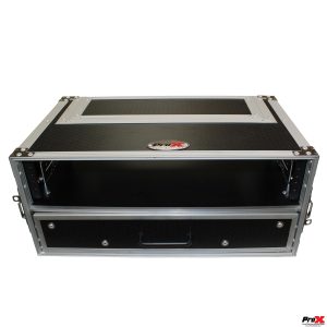 Flight Case ATA Style Rack Case 12 In. Deep 2U W-2U Drawer - Image 7
