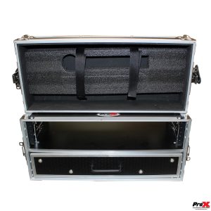 Flight Case ATA Style Rack Case 12 In. Deep 2U W-2U Drawer - Image 8
