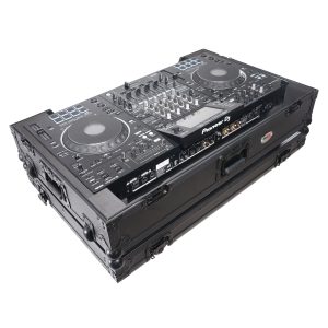 ATA Flight Case For Pioneer XDJ-XZ DJ Controller with 1U Rack Space and Wheels - Black - Image 6