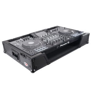 ATA Flight Case For Pioneer XDJ-XZ DJ Controller with 1U Rack Space and Wheels - Black - Image 8