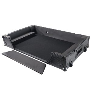 ATA Flight Case For Pioneer XDJ-XZ DJ Controller with 1U Rack Space and Wheels - Black - Image 10