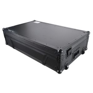 ATA Flight Case For Pioneer XDJ-XZ DJ Controller with 1U Rack Space and Wheels - Black - Image 13