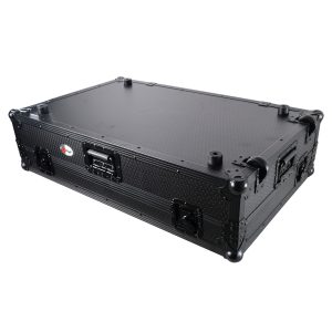 ATA Flight Case For Pioneer XDJ-XZ DJ Controller with 1U Rack Space and Wheels - Black - Image 14