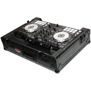 ProX Flight Case for Gemini G4V 4 channel DJ Controller | Black on Black - Image 2