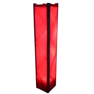 White 4.92ft 1.50 meter Lycra Cover Scrim Sleeve fits 12" Quad Box Truss Segment - Image 3