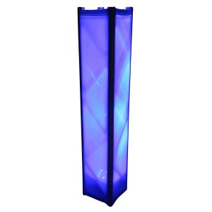 White 4.92ft 1.50 meter Lycra Cover Scrim Sleeve fits 12" Quad Box Truss Segment - Image 5