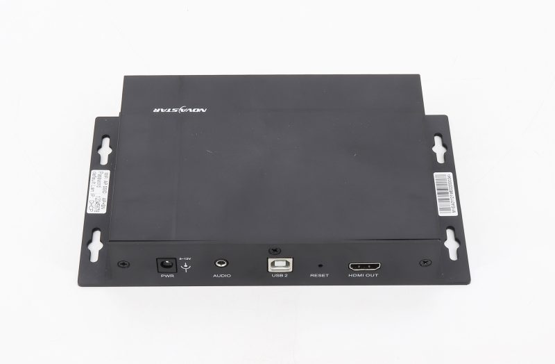 Back view of the TCB300 Multimedia Player