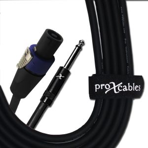 25 Ft. 12 AWG SpeakOn to 1/4" TS High Performance Speaker Cable - Image 5