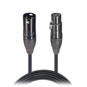 10 Ft. DMX XLR3-M to XLR3-F High Performance Cable