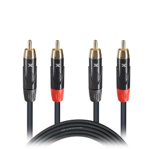 10 Ft. Dual RCA-M to Dual RCA-M High Performance Audio Cable