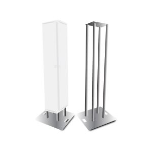 3.28 Foot Totem Package Includes a 12in Top Plate, 24in Base Plate and Four 1M F31 Tubes W-White Scrim Cover - Image 5