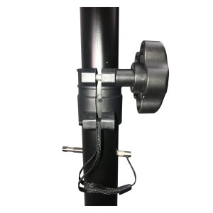 Set of 2 Heavy Duty Speaker Tripod Stands 6 ft. (44"-72") W/Bag - Image 2