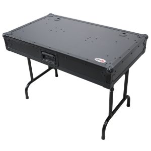 3FT Gig-Table Universal Fold Out DJ Booth 26" Floor Height | Black Finish - Image 4