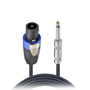 100 Ft. SpeakOn to 1/4" TS-M High Performance Speaker Cable 12AWG