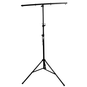 Lightweight Portable DJ Lighting Stand W/Square T-BAR 9 ft Height