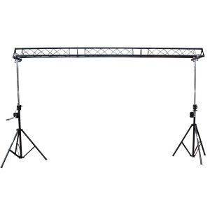 Portable Crank Up System Lighting Triangle Truss System with 3x 57" Truss for 5ft 10ft 15ft Wide 10ft Height