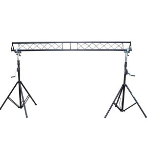 Portable Crank Up System Lighting Triangle Truss System with 3x 57" Truss for 5ft 10ft 15ft Wide 10ft Height - Image 9