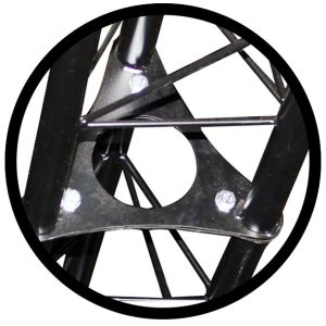 Single 57 In. Triangle Steel Truss Section For T-LS35C - Image 2