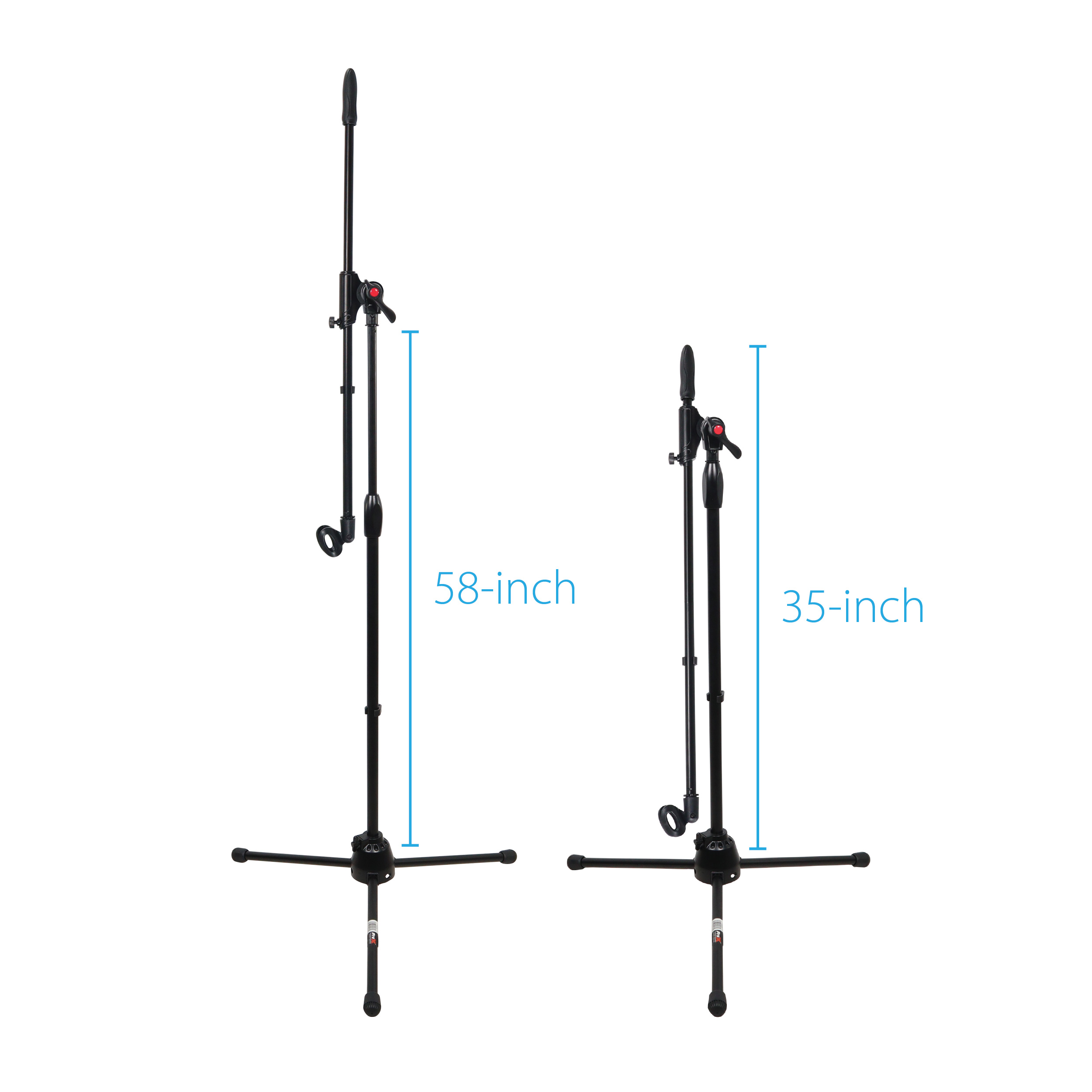 LiangDa Microphone Stand Microphone Floor Stand Tripod Adjustable