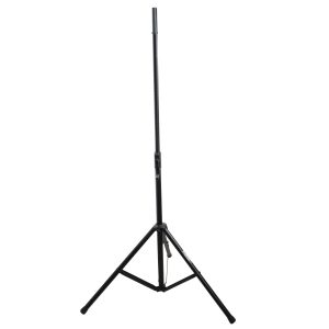 6' Ft Twin Pack Professional Telescoping Crank Up Speaker Stand Set with Carrying Bag Black Finish - Image 5
