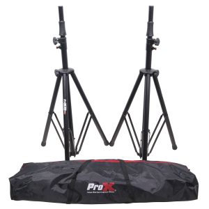 Set/2 Pro Air Speaker stand in Black w/ Carry Bags - Image 4