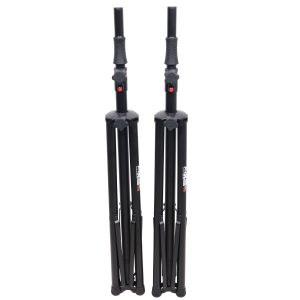 Set/2 Pro Air Speaker stand in Black w/ Carry Bags - Image 5
