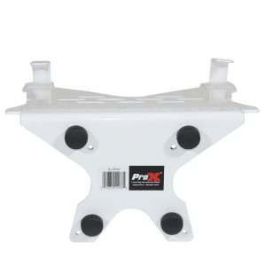 Universal Laptop Tray + VESA Monitor Mounting Bracket fits on Speaker Stand 1-3/8" Pole White - Image 13