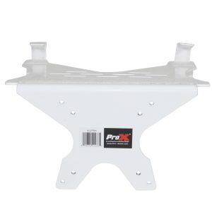 Universal Laptop Tray + VESA Monitor Mounting Bracket fits on Speaker Stand 1-3/8" Pole White - Image 14