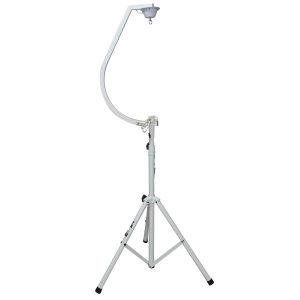 White 20" Mirror Ball Free-Standing Hook with 1 RPM Motor - Image 6