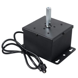 MOTOS Universal Upright Mirror Ball Oscillating 1RPM Motor - Mounts up to 30" Mirror Balls Black Finish - Image 7