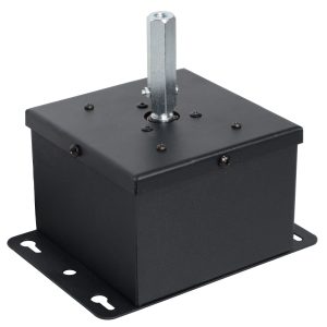 MOTOS Universal Upright Mirror Ball Oscillating 1RPM Motor - Mounts up to 30" Mirror Balls Black Finish - Image 2