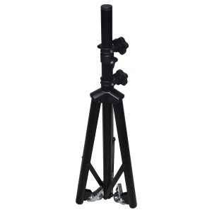 Adjustable Speaker Lighting Tripod Stand with Casters - Image 2