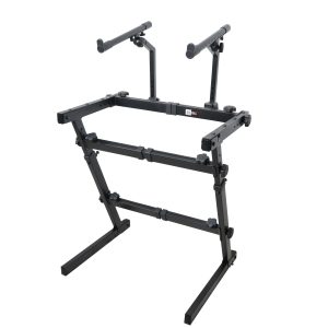 Heavy Duty Z-Stand Keyboard/Case Stand with Adjustable Width and Height - Image 10