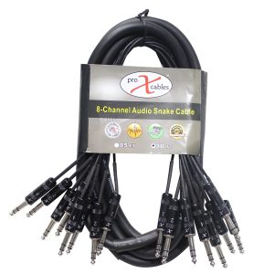 10 Ft. 8-Channel TRS-M to TRS-M Balanced Snake Cable - Image 2