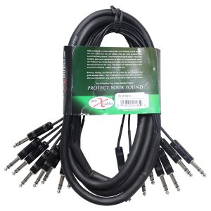 10 Ft. 8-Channel TRS-M to TRS-M Balanced Snake Cable - Image 3