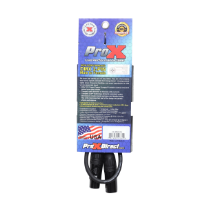 3 Ft. DMX XLR3-M to XLR3-F High Performance Cable - Image 4
