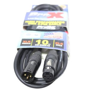 10 Ft. DMX XLR3-M to XLR3-F High Performance Cable - Image 2