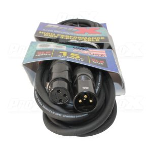 15 Ft. DMX XLR3-M to XLR3-F High Performance Cable - Image 2
