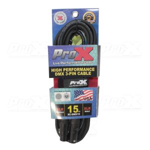 15 Ft. DMX XLR3-M to XLR3-F High Performance Cable - Image 3