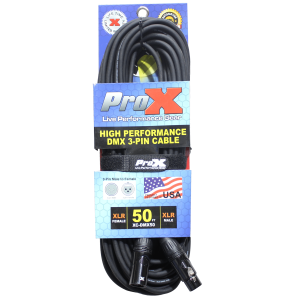 50 Ft. DMX XLR3-M to XLR3-F High Performance Cable - Image 4