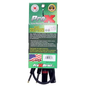 3 Ft. Unbalanced Dual 1/4" TS-M to Dual XLR-M High Performance Audio Cable - Image 4