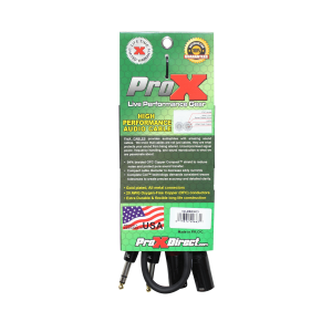 3 Ft. Balanced Dual 1/4" TRS-M to Dual XLR3-M High Performance Audio Cable - Image 4