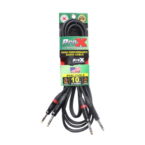 10 Ft. Balanced Dual 1/4" TRS-M to Dual 1/4" TRS-M High Performance Audio Cable - Image 3