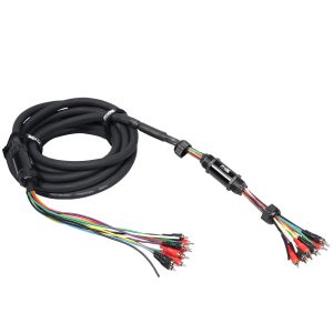 25 ft 10 RCA Channel + 3 Power Cable for Marine and Car Audio - Medusa Style Cable - Image 4
